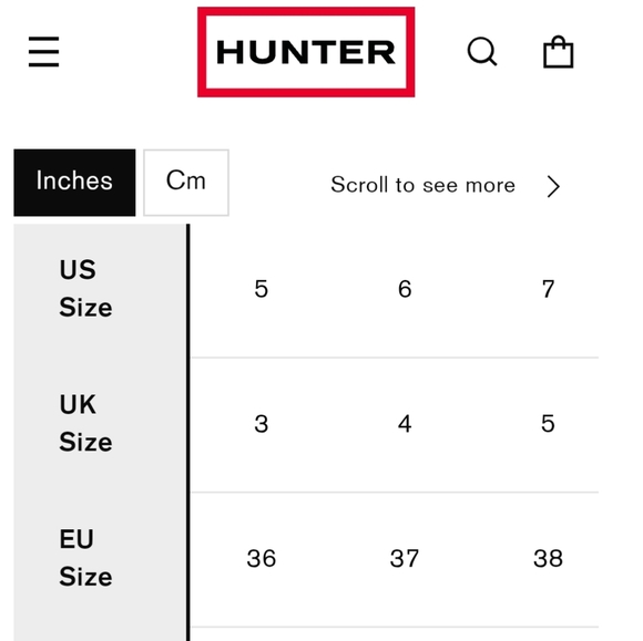 HUNTER Waterproof Rubber Tour Ballerina Slip ons Size 7 - Picture 11 of 11